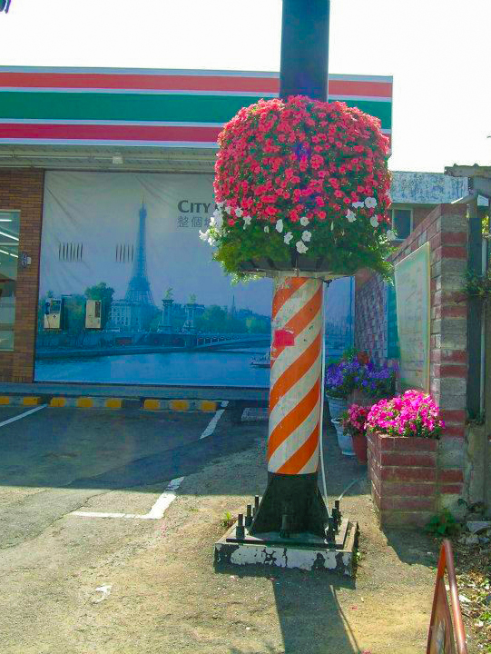 花牆 花柱 植生牆 綠牆 公共綠化 台中綠牆